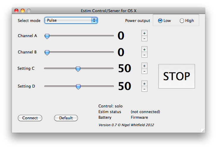 Estim Control/Server